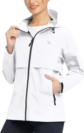 BALEAF Women's Rain Jacket Waterproof Lightweight Raincoat Windbreaker Outdoor Hooded Travel BALEAF Women's Rain Jacket Waterproof Lightweight Raincoat Windbreaker Outdoor Hooded Travel