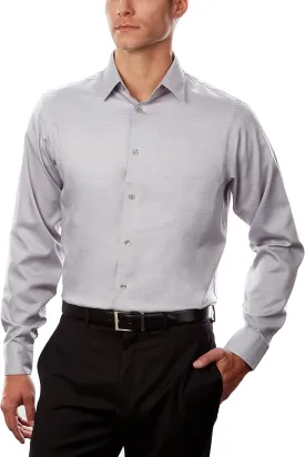 Calvin Klein Men's Dress Shirt Regular Fit Non Iron Stretch Solid Calvin Klein Men's Dress Shirt Regular Fit Non Iron Stretch Solid