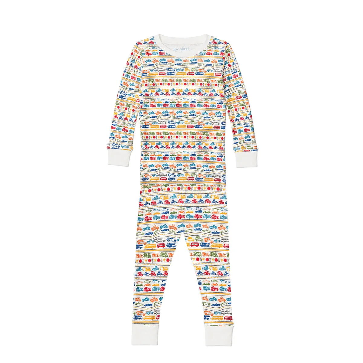 Cars & Trucks Two Piece Kids Pajamas