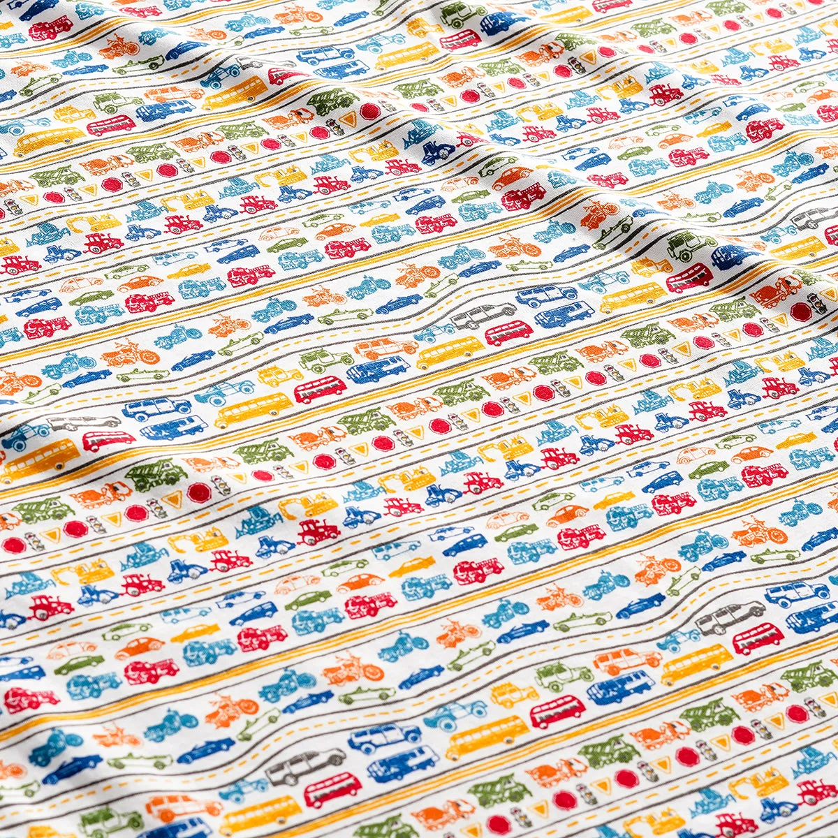 Cars & Trucks Two Piece Kids Pajamas