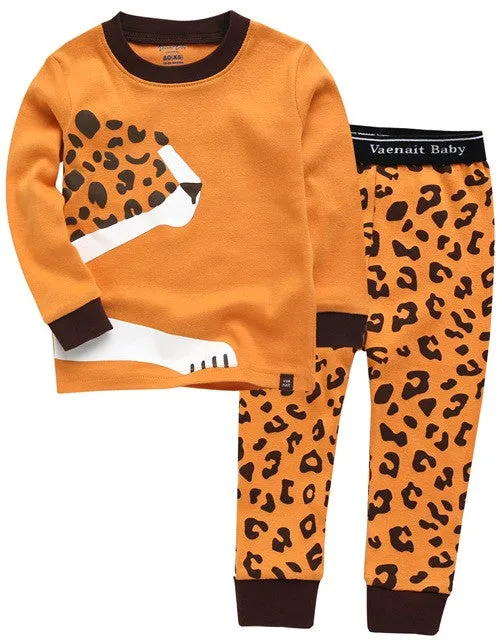 Cheetah Long Sleeve Pajama
