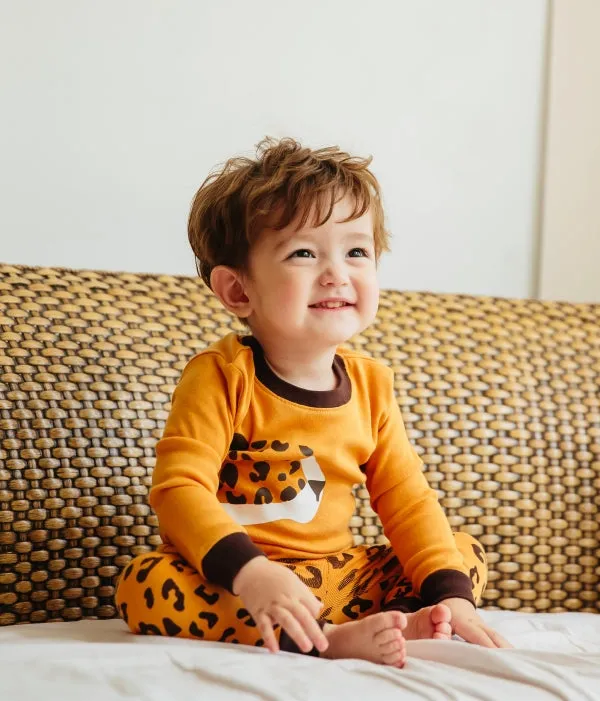Cheetah Long Sleeve Pajama