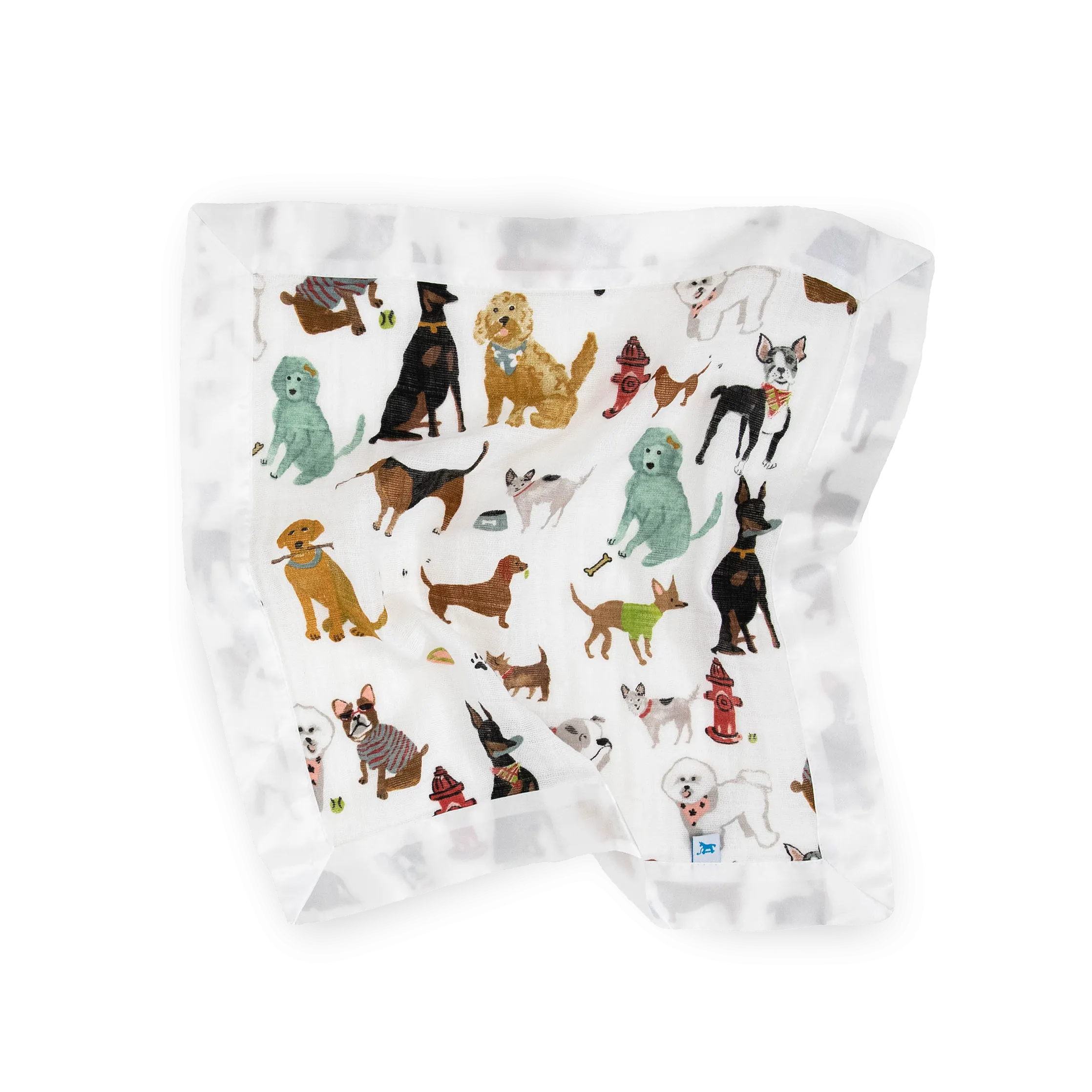 Cotton Muslin Security Blanket 3 Pack - Woof