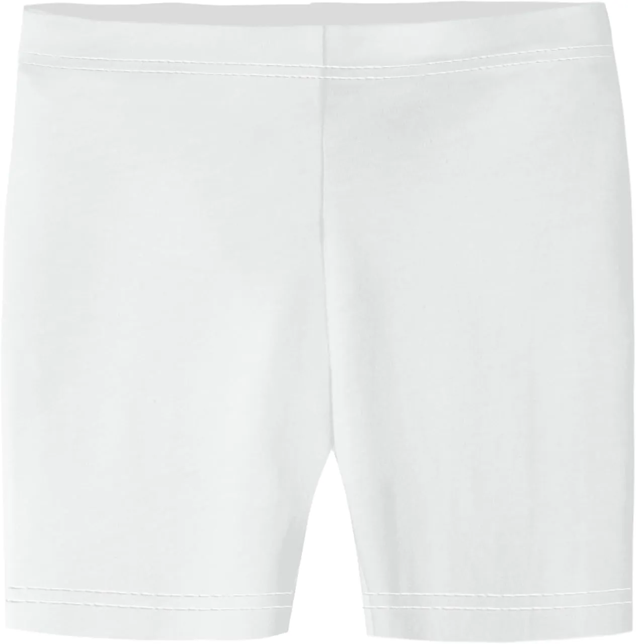 Girls Soft 100% Cotton Bike Shorts