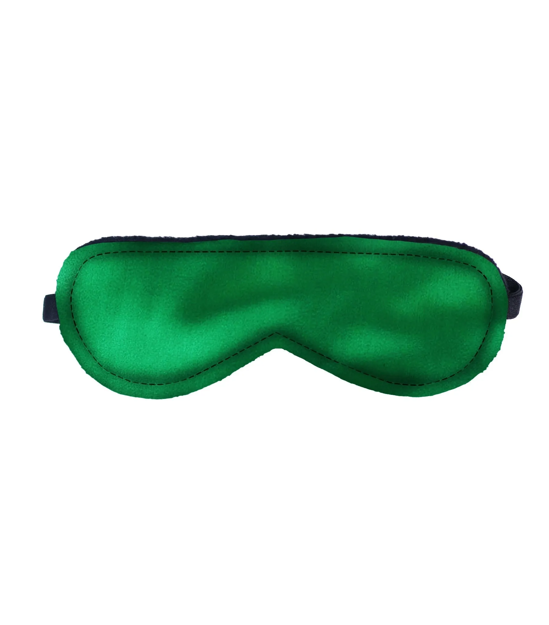 Green Satin Blind Folds