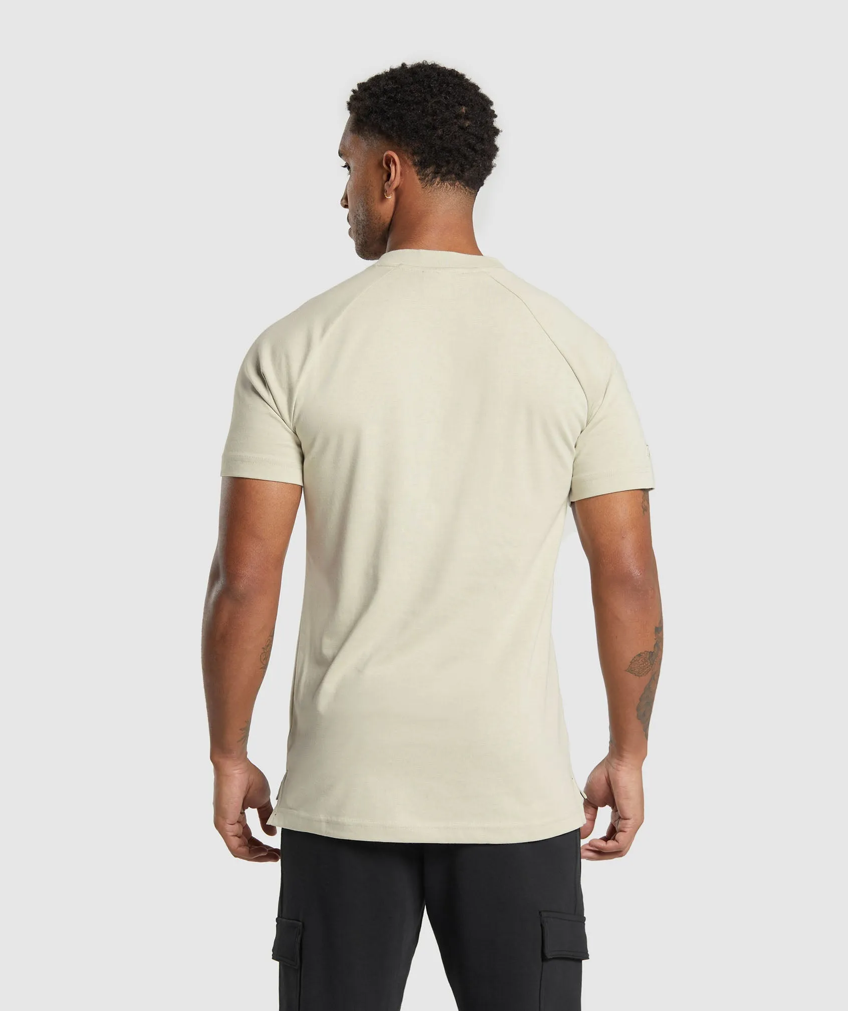 Gymshark Rest Day Commute Polo Shirt - Pebble Grey