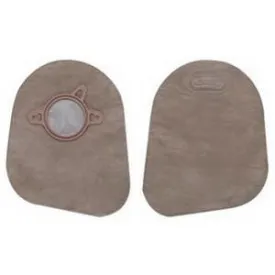 Hollister New Image Two-Piece Closed Mini Pouch, 1-3/4" Flange, Filter, 7" L, Beige