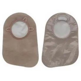 Hollister New Image Two-Piece Closed Pouch, 1-3/4" Flange, Filter, 9" L, Transparent