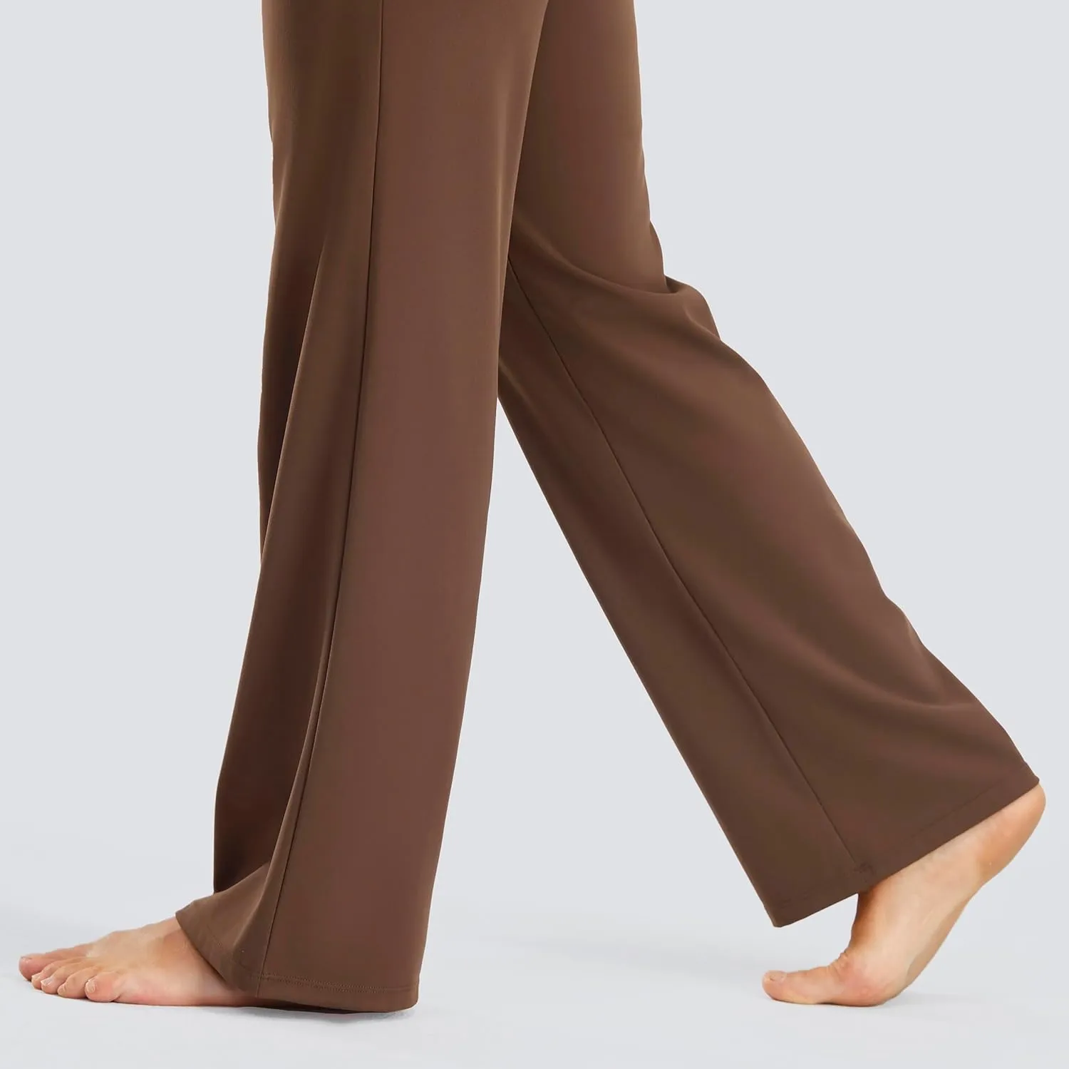JOYSPELS Smooth Feeling Wide-Leg Maternity Leggings Over The Belly Soft Pregnancy Yoga Lounge Pants for Women