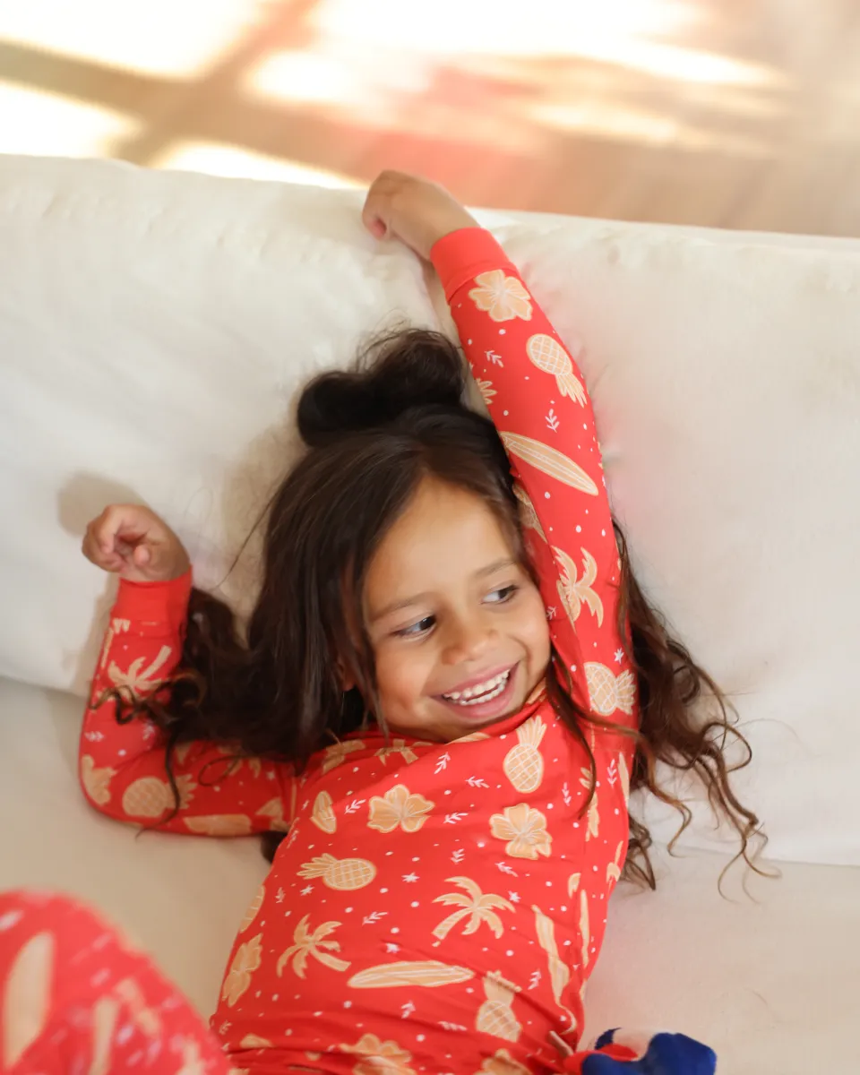 Kids Pajama Set, Aloha Cookies