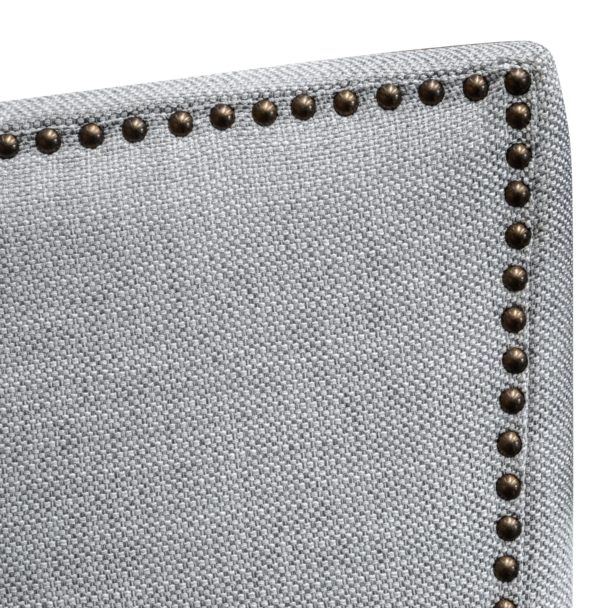 Mercer Lounge Wingback Chair in Light Texture Grey