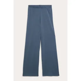 Monki Regular Fit Soft Pants, dark blue