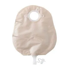 Natura   Urostomy Pouch with Soft Tap, Transparent with 1-sided Comfort Panel, 1 3/4"