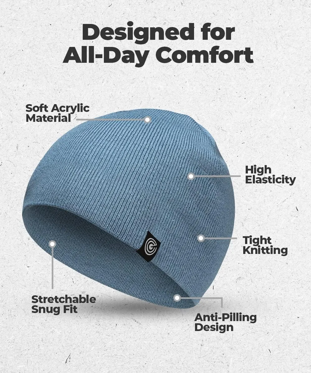 Original Beanie Cap - Soft Knit Beanie Hat - Warm and Durable
