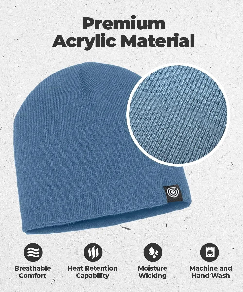 Original Beanie Cap - Soft Knit Beanie Hat - Warm and Durable