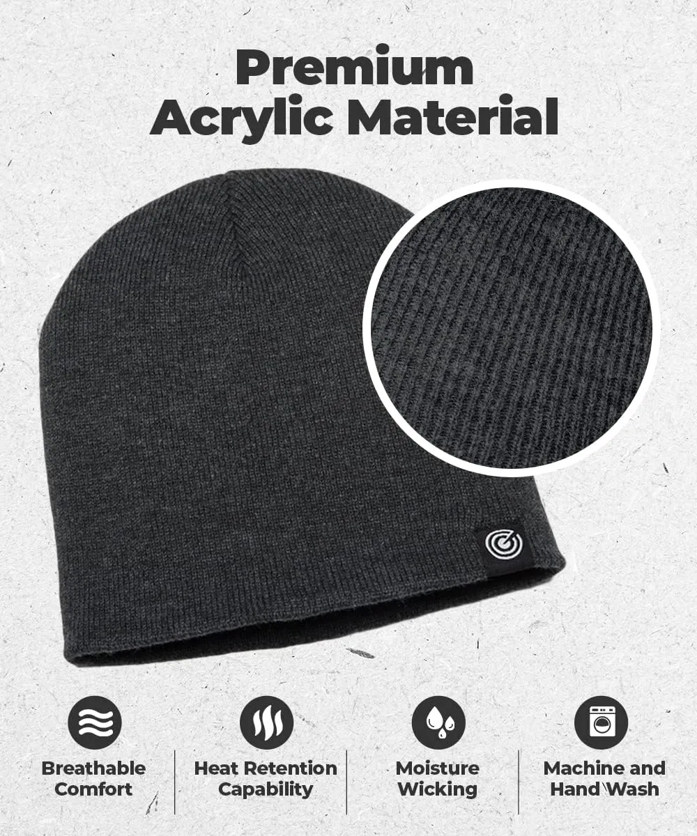 Original Beanie Cap - Soft Knit Beanie Hat - Warm and Durable