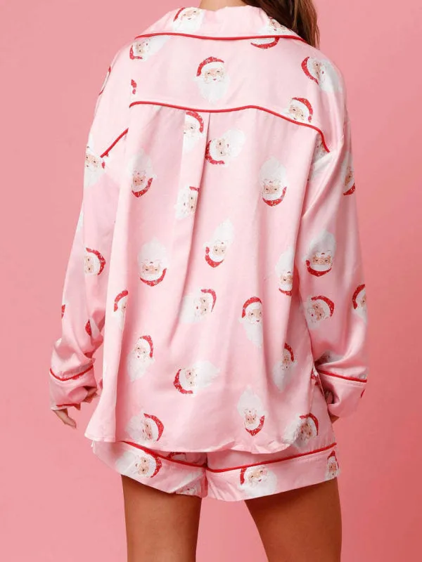 Sassy Casual Christmas Prints Pajamas